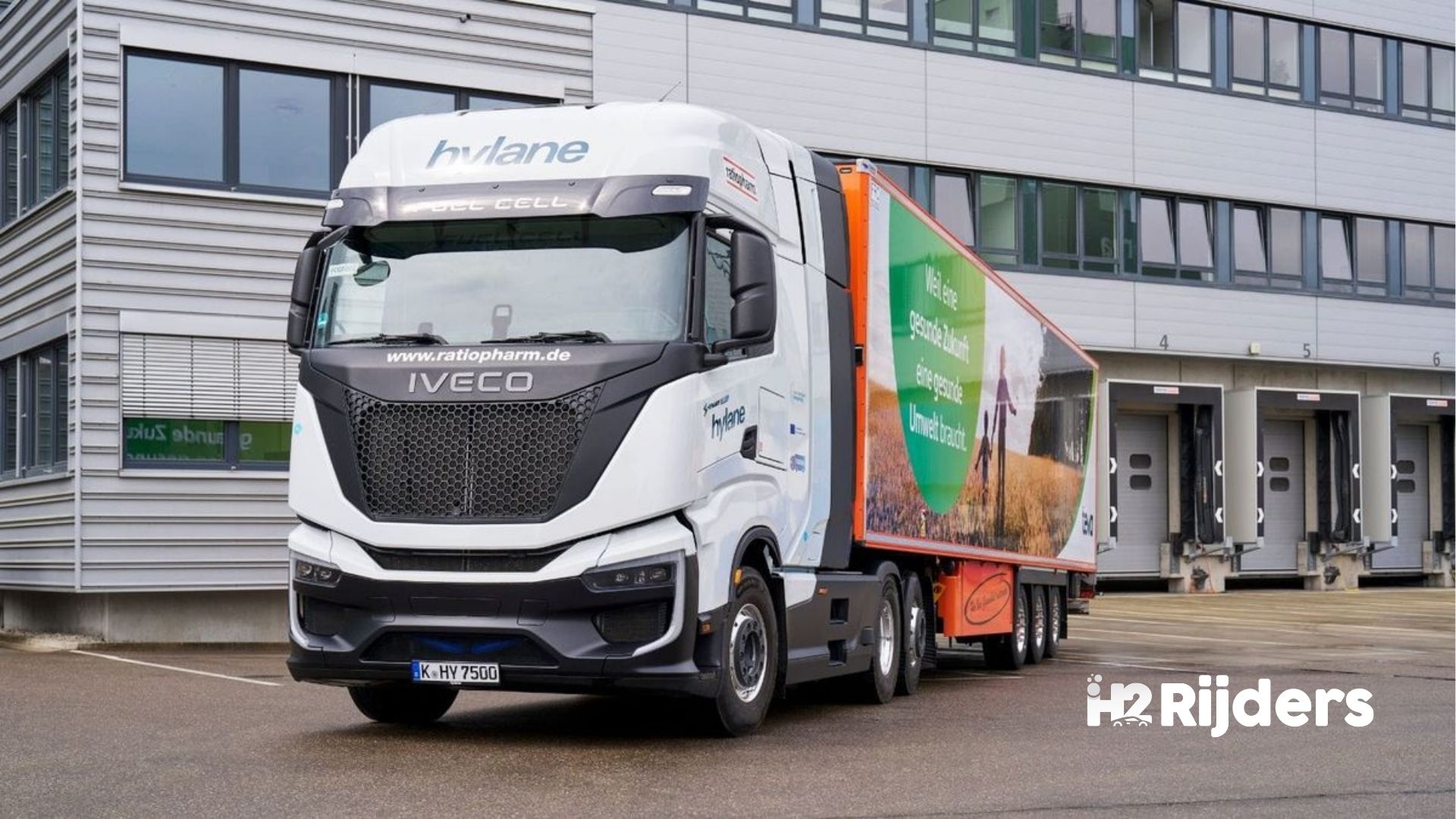 Teva zet eerste waterstoftruck in voor medicijnvervoer: tot 2.000 km per week vanuit Ulm